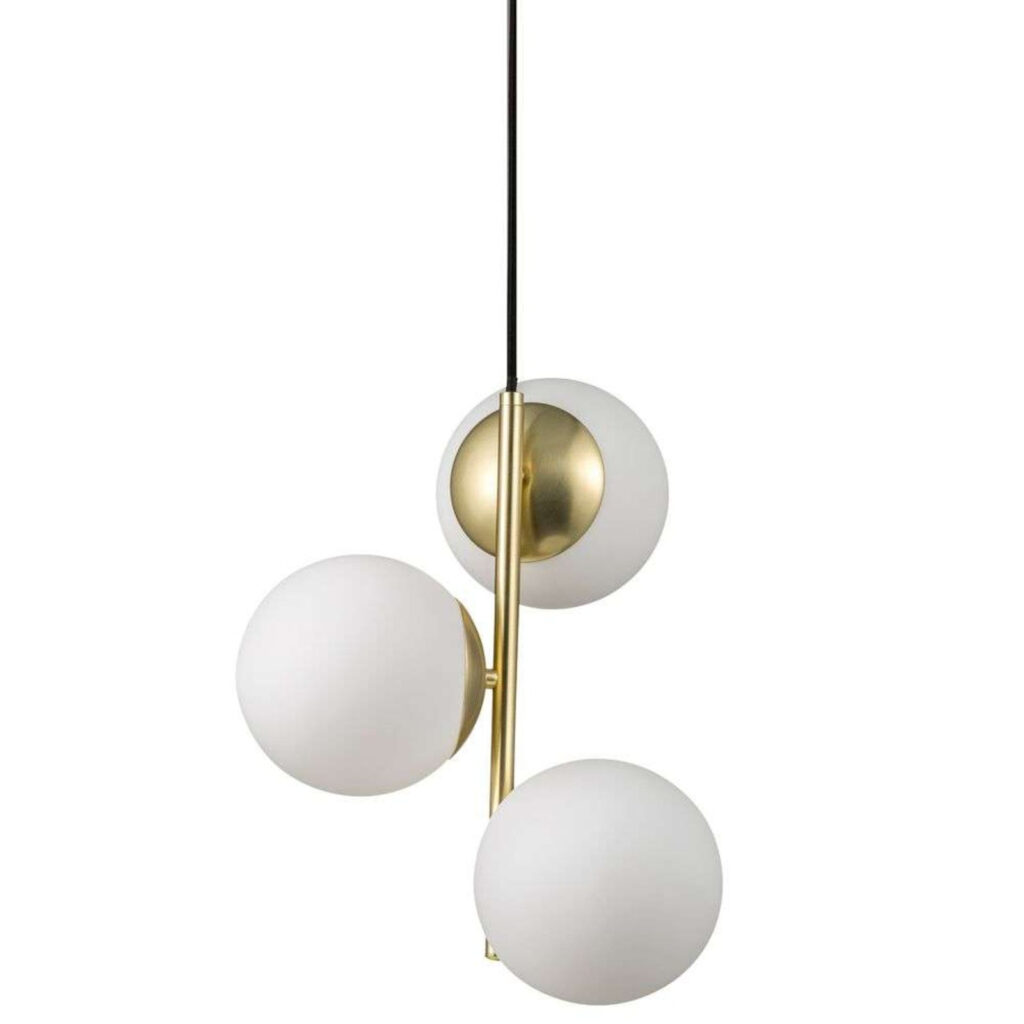 Lilly Riippuvalaisin Brass/Opal - Nordlux
